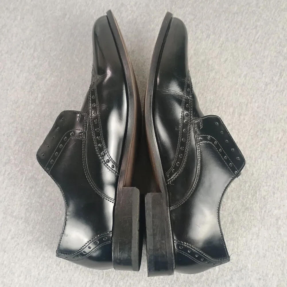 Florsheim Brookside‎ Wingtip Oxford Men's 10.5 Genuine Leather Sleek Dress Shoe